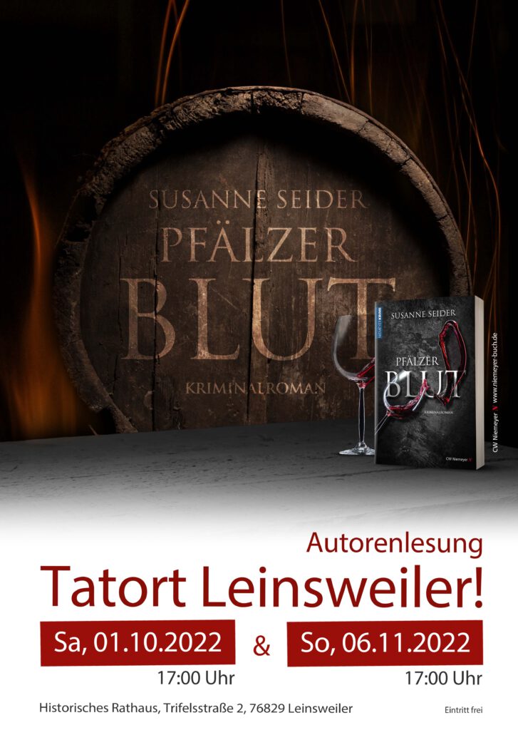 Pfaelzer Blut 01 11 Und 06 11 2022 Plakate